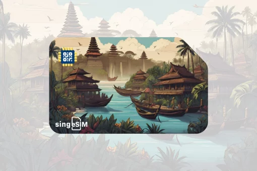 eSIM Singapore Indonesia inlcuding Bali